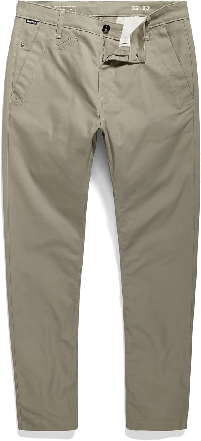 G-Star RAW Herren Hose Bronson 2.0 Slim Chino 32W / 34L Grün (Shamrock D21038-d305-2199), 32W / 34L