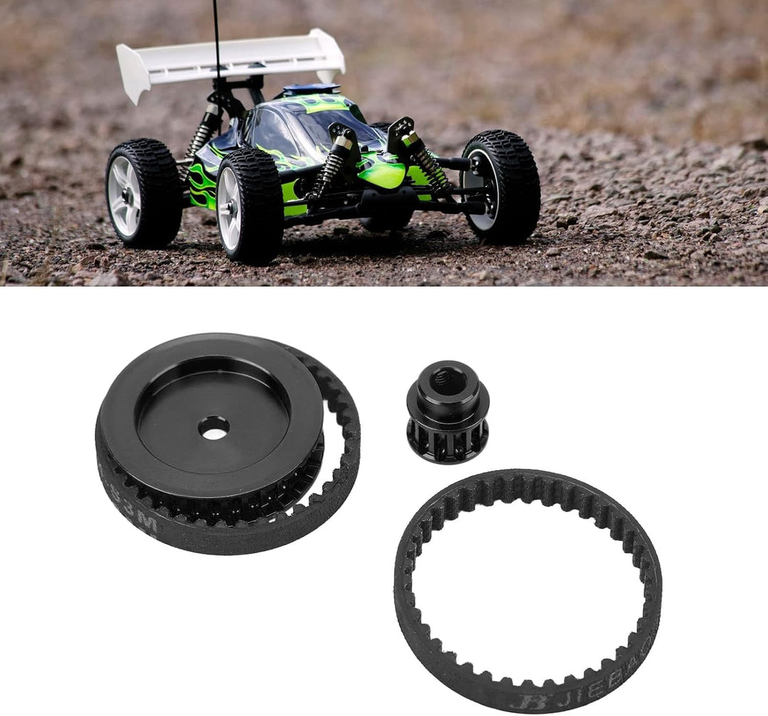 RC-Riemenantriebsrad, 12T 30T Riemenantriebs-Getriebesystem-Ersatz Für Traxxas 1/10 RC Crawler Car U