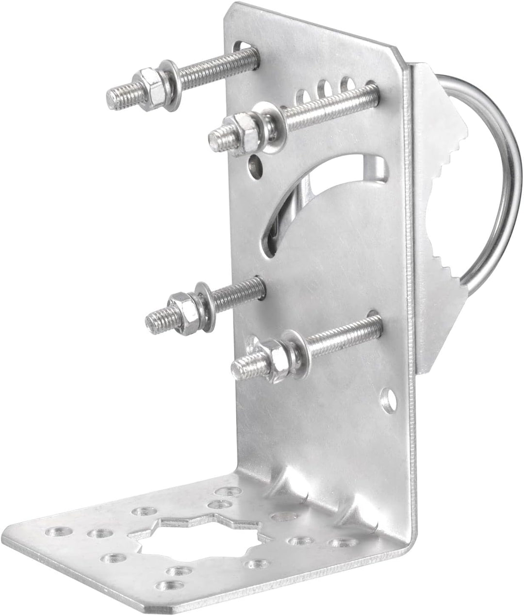 Eightwood L Kiefer Antennenhalter mit U-Schrauben Einstellbare Winkelhalterung Anti-Rost Fertiger An