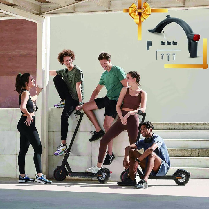 Hinterer Kotflügel Electric Scooter 3 Hinterer Kotflügel Ersatz Sets Kompatibel für Xiaomi E Roller