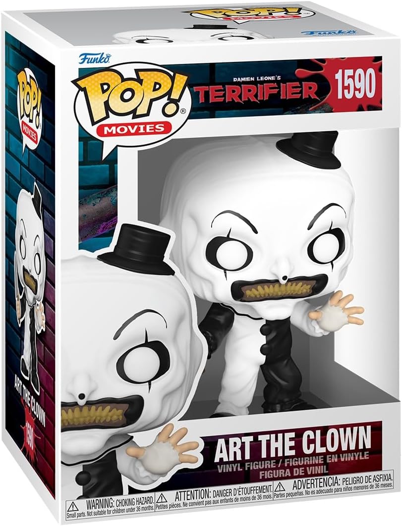 Funko Pop! Movies: Terrifier - Art The Clown - Vinyl-Sammelfigur - Geschenkidee - Offizielle Handels