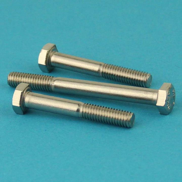 Eisenwaren2000 | M16 x 200 mm Sechskantschrauben mit Schaft (5 Stück) - DIN 931 - ISO 4014 - Maschin