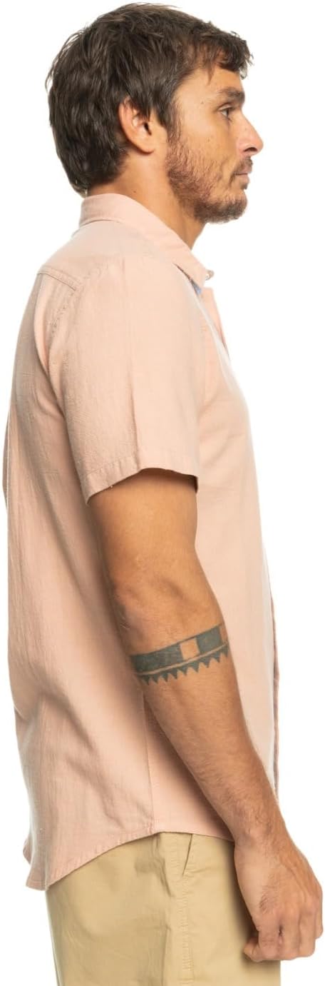 Quiksilver Herren Time Box Bluse (1er Pack), XS Cafe Creme
