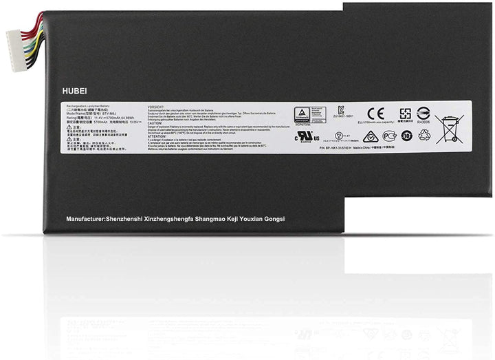 HUBEI BTY-M6J BTY-U6J Laptop Batterie Ersatz für MSI GS63 GS63VR GS73 GS73VR 6RF-001US BP-16K1-31 6R