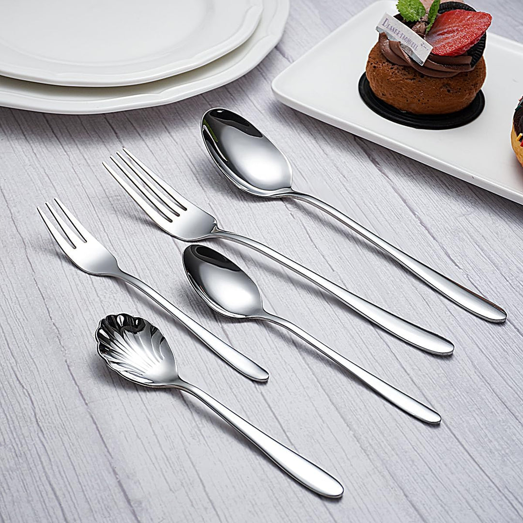 KARL HAUSMANN Besteck Set 12 Personen, 72 teilig Edelstahl Besteckset in Geschenkbox - Essbesteck mi