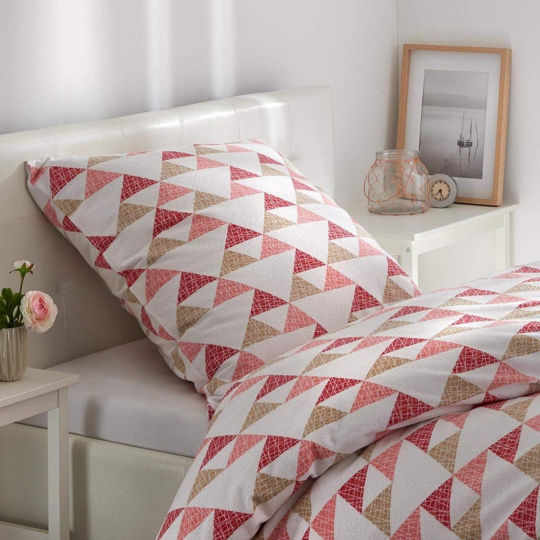Traumschlaf Frottee Bettwäsche Christin 1 Bettbezug 155 x 200 cm + 1 Kissenbezug 80 x 80 cm, 1 Bettb