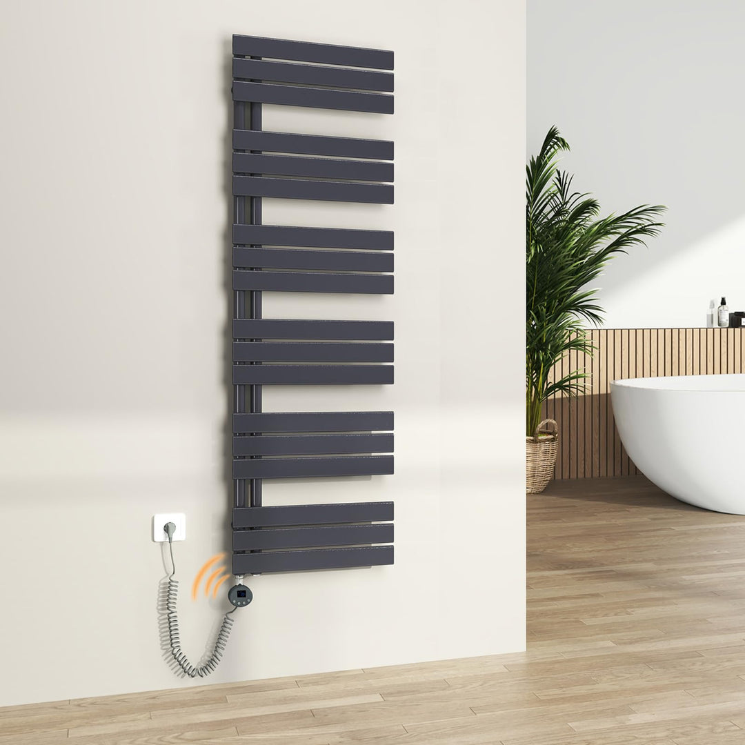 S'AFIELINA Badheizkörper elektrisch mit Thermostat und WiFi, Handtuchheizkörper elektrisch 1599×500