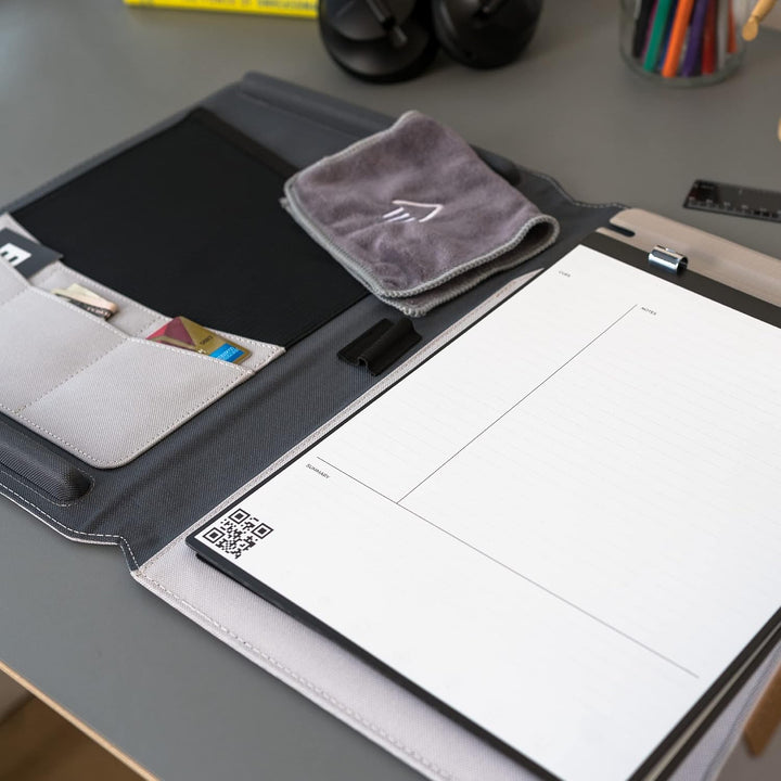 Rocketbook Kapselhülle für Orbit Executive – 100% recycelbare Hülle mit Stifthalter, Magnetverschlus