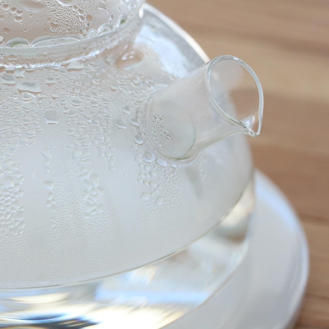 Trendglas Jena Wasserkocher NOVA aus Borosilikatglas mit Glasdeckel, 1.2 L, Glas