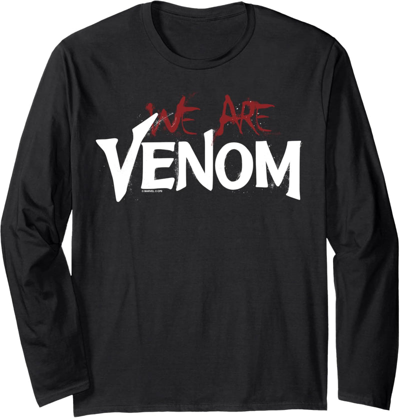 Marvel Venom We Are Venom Splatter Langarmshirt