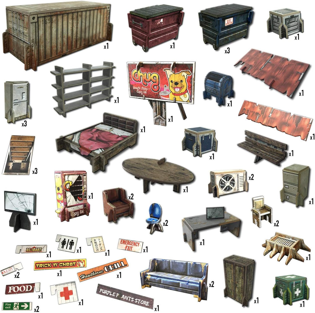 Battlesystems - BSTUAC002 - Shanty Town Core Set