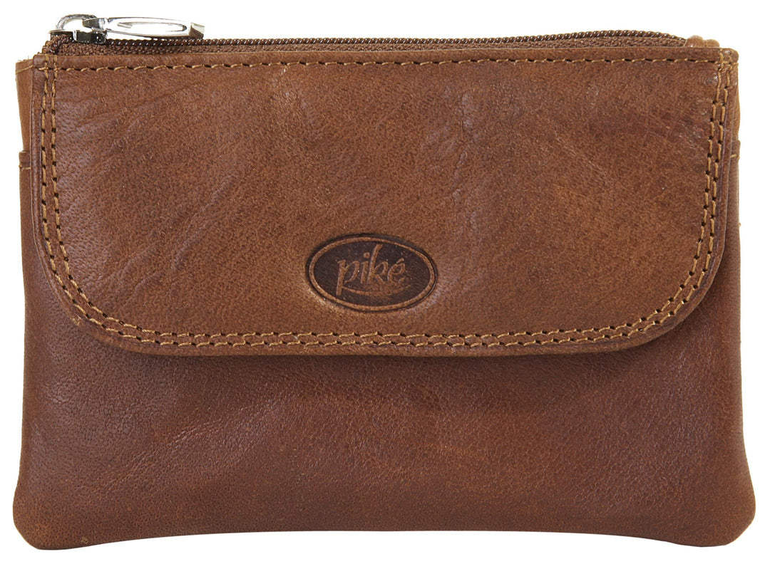 piké Schlüsseltasche Echt Leder braun Herren, Damen - 016958