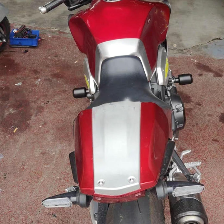 Midimttop Motorrad Hinterer Beifahrer Sozius Sitz bezug Heck verkleidung Verkleidung Kompatibel mit