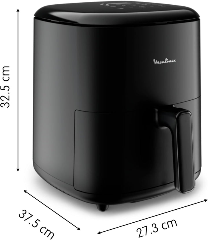 Moulinex Easy Fry Max 5L – Luftfritteuse für schnelles Kochen, Energieeinsparung bis zu 70%, intuiti