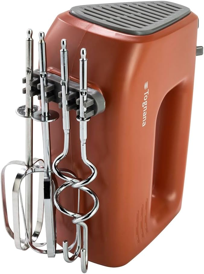 Tognana, Iridea Handmixer, 5 Geschwindigkeiten, Apfelrot