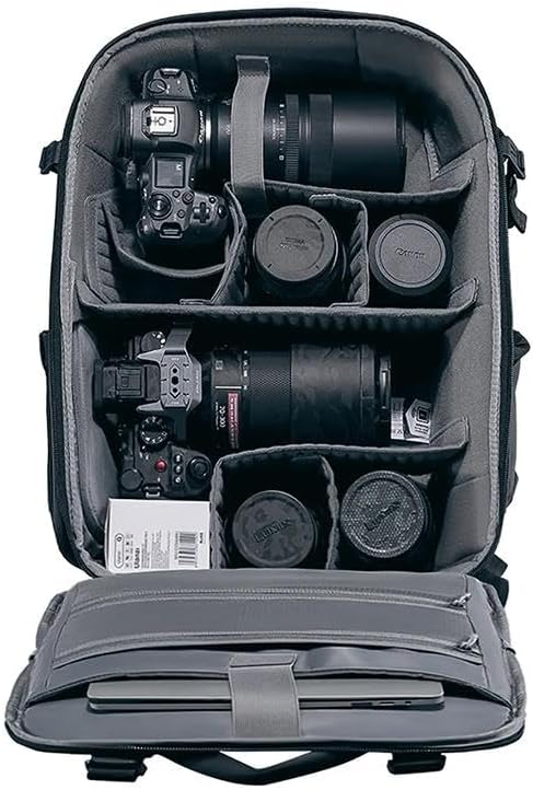 Ulanzi BP09 Kamerarucksack City Series 22 Liter – Schützend – Verschiedene Fächer – Kompatibel mit C