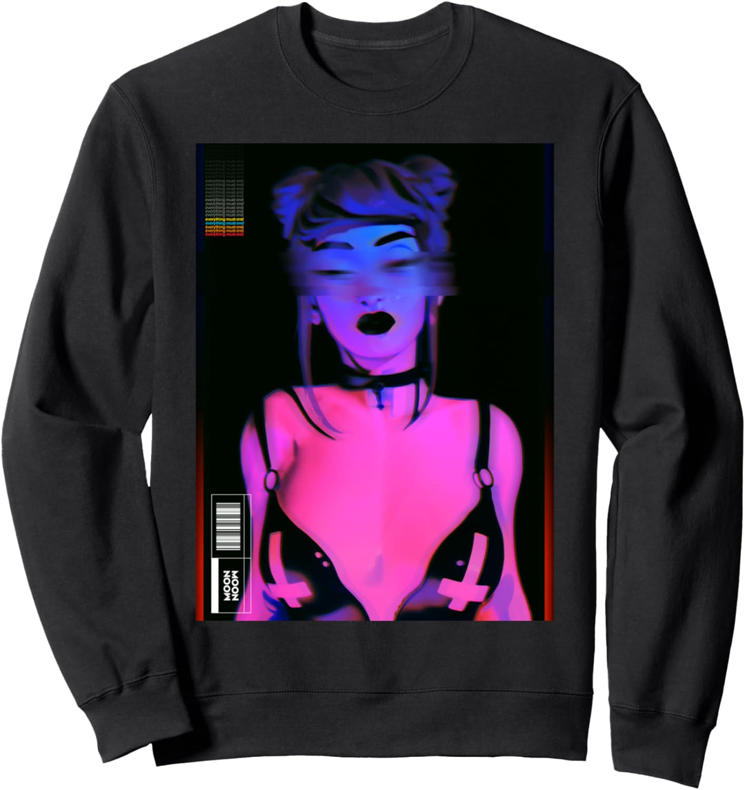 90s 80s Vaporwave Grunge | Lofi Egirl Eboy Aesthetic | Punk Sweatshirt