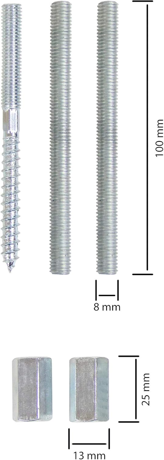 LANZZAS Ofenrohr Schellenset, im Durchmesser, DN, Ø 150 mm, Farbe: gussgrau - weitere Rohre aus unse