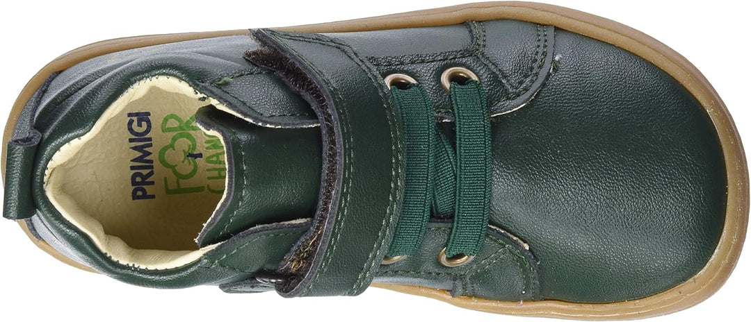 PRIMIGI Unisex Kinder Footprint Change Sneaker 30 EU Grün 2, 30 EU Gr&#xFC;n 2