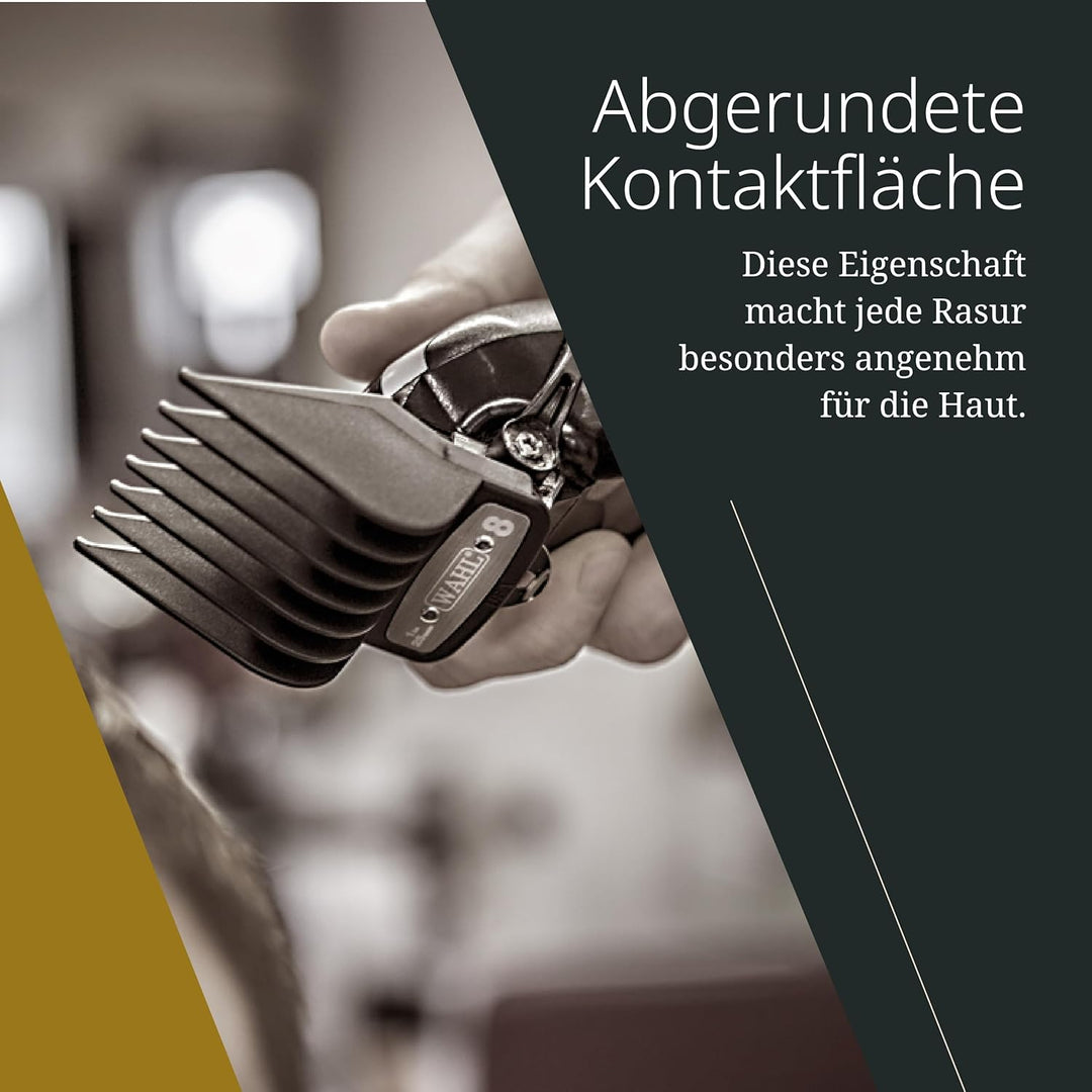 Wahl Premium-Schneidsätze mit Polybeutel - Premium-Aufsatzkämme-Set, 1,5 mm bis 25 mm - passend für