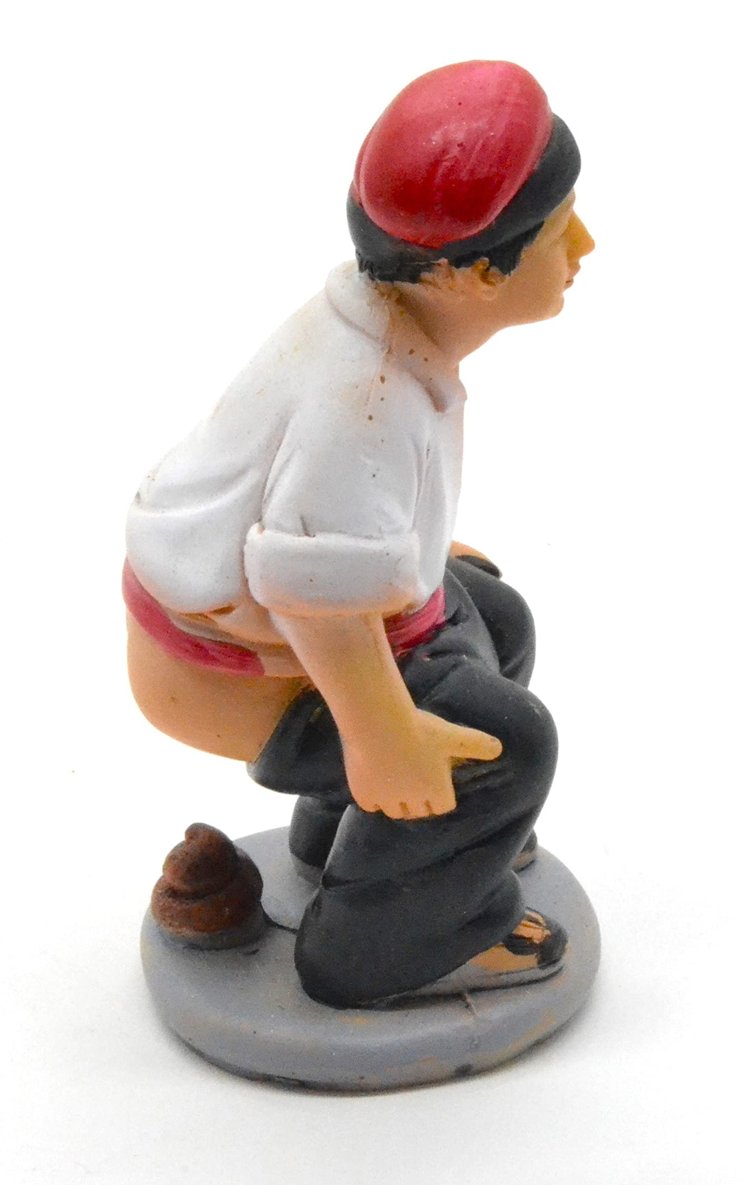 Figur der versteckten Krippen, 11 cm. Finden Sie die Weihnachtsfigur. Der Mann, der jagt. Figur. Wei