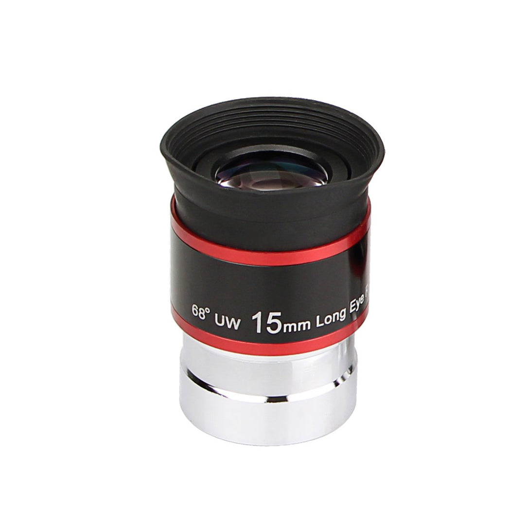 Svbony Okular 1,25”, Teleskop Okular 15mm FMC 68° Ultraweitwinkel Teleskop, Angenehmes Sichtfeld, Zu