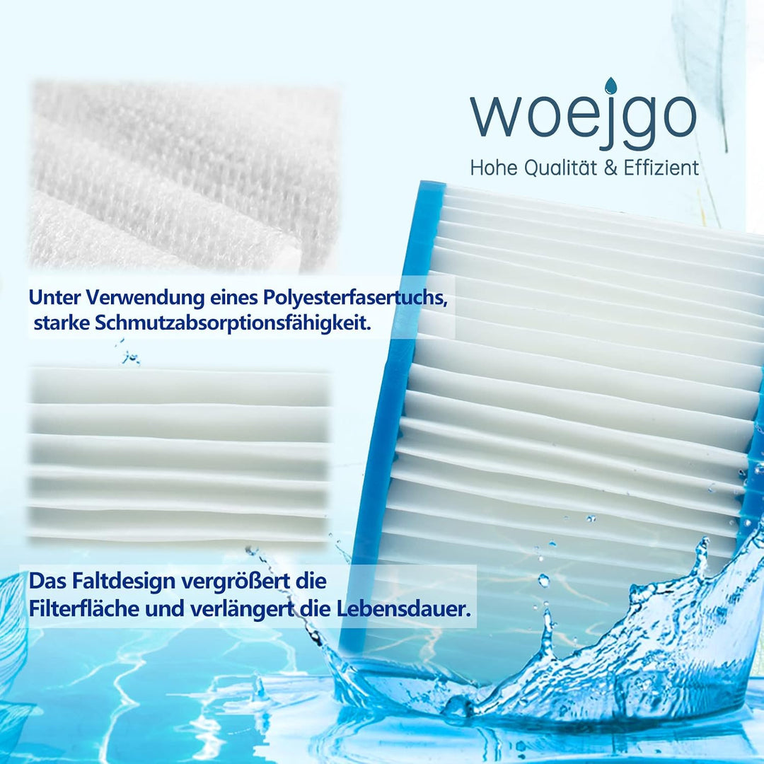 Filterkartusche VI Pool Filter für 58323 - Grösse 6 Pool Filter Typ VI (12 Stück), 12 Stück
