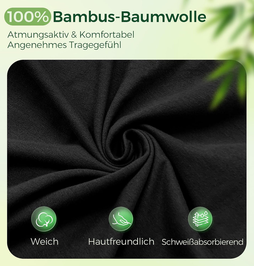 MUSICOZY Schlafkopfhörer,Schlaf Kopfhörer aus Bambus mit Bluetooth-Kopfhörern für Seitenschläfer,Kab