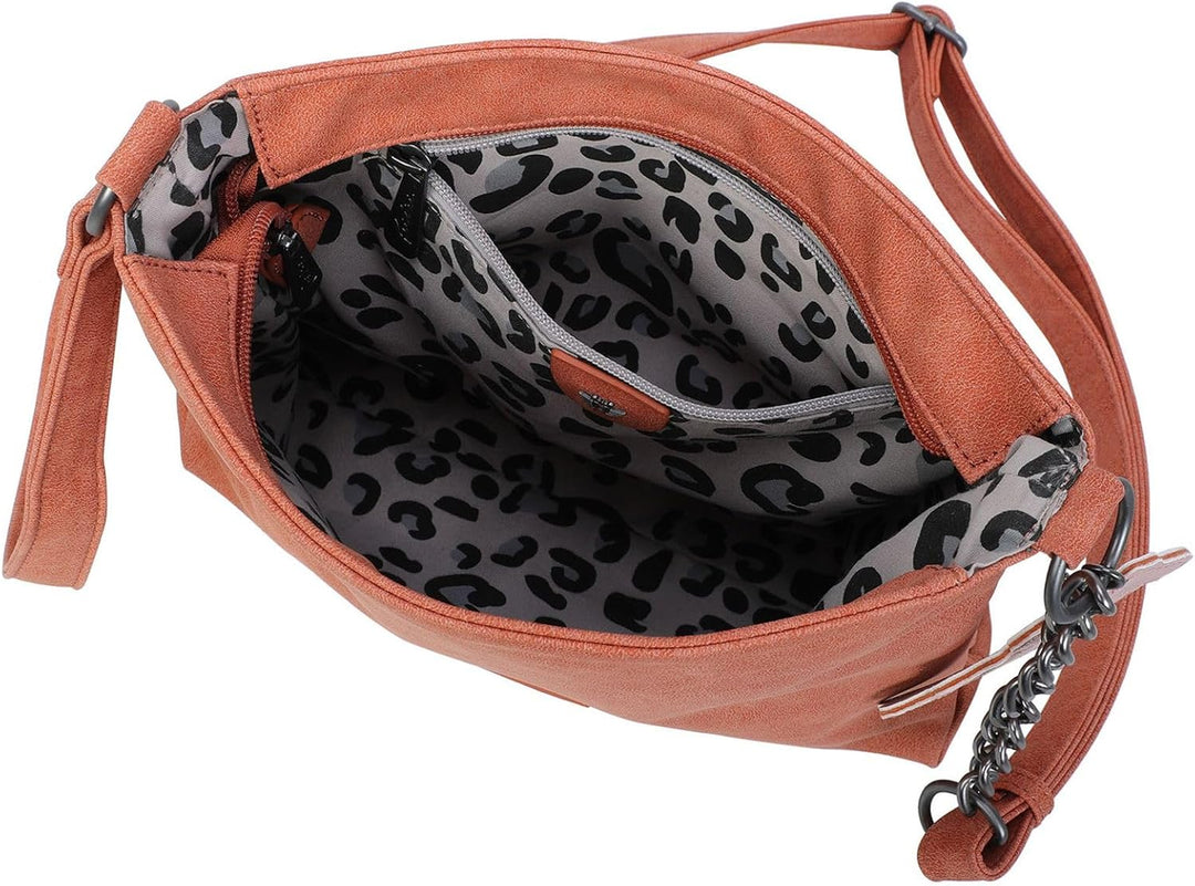 Fritzi aus Preussen Damen Chai02 Jakx Cross Bag Brick, Brick