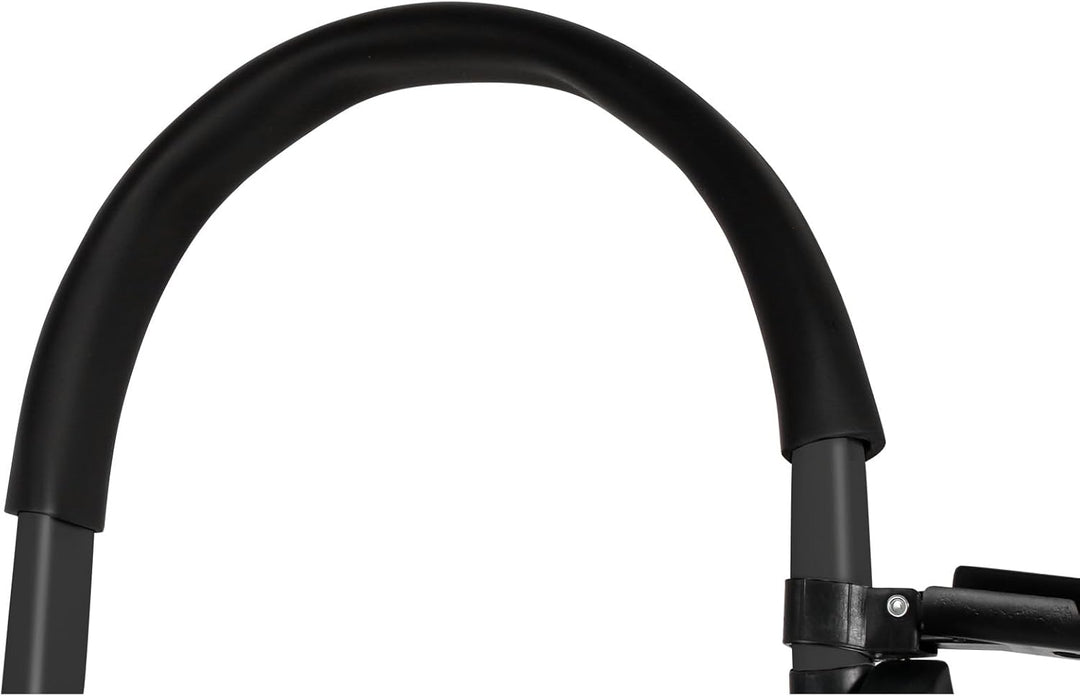 Leitertritt klappbar, Haushaltsleiter,mit Handläufen, 180 kg, Aluminiumleiter, Multifunktionsleiter