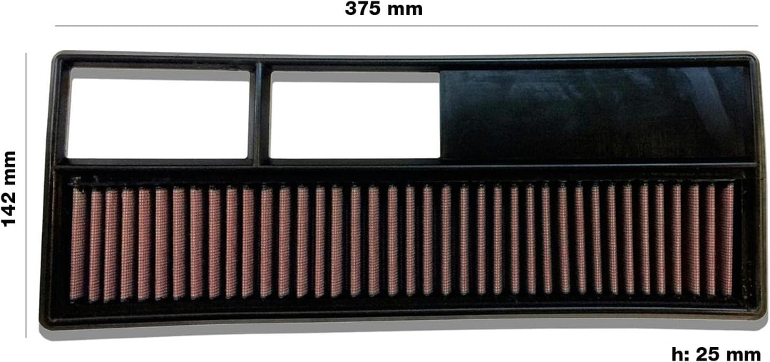 Simoni Racing Luftfilter passend für Alfa Mito/Fiat Punto/Panda/Idea / 500 / Grande Punto/Lancia Mus