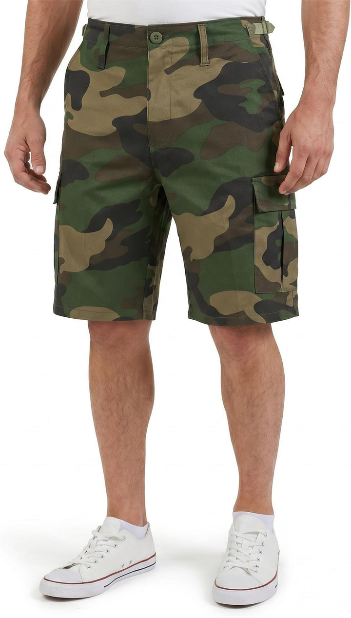 normani US Army Ranger Cargo Bermuda Woodland XXL, Woodland XXL