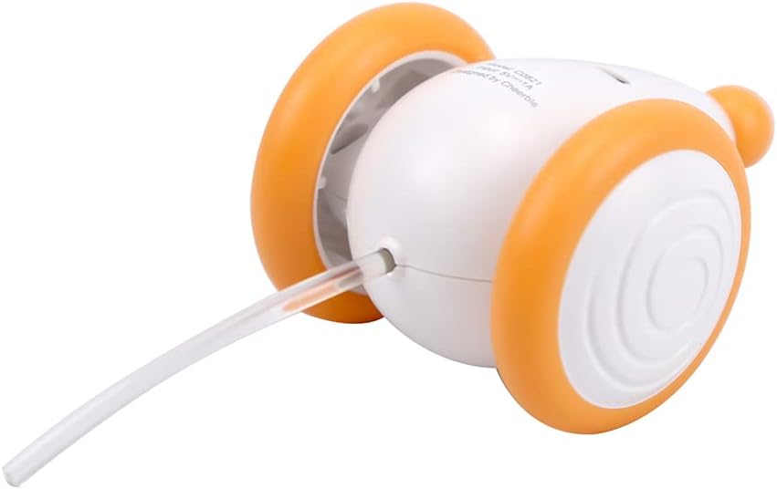INF Katzenspielzeug Elektrisch Spielmaus, Spielmäuse für Katze mit USB-Kabel, Interaktive Spielzeug