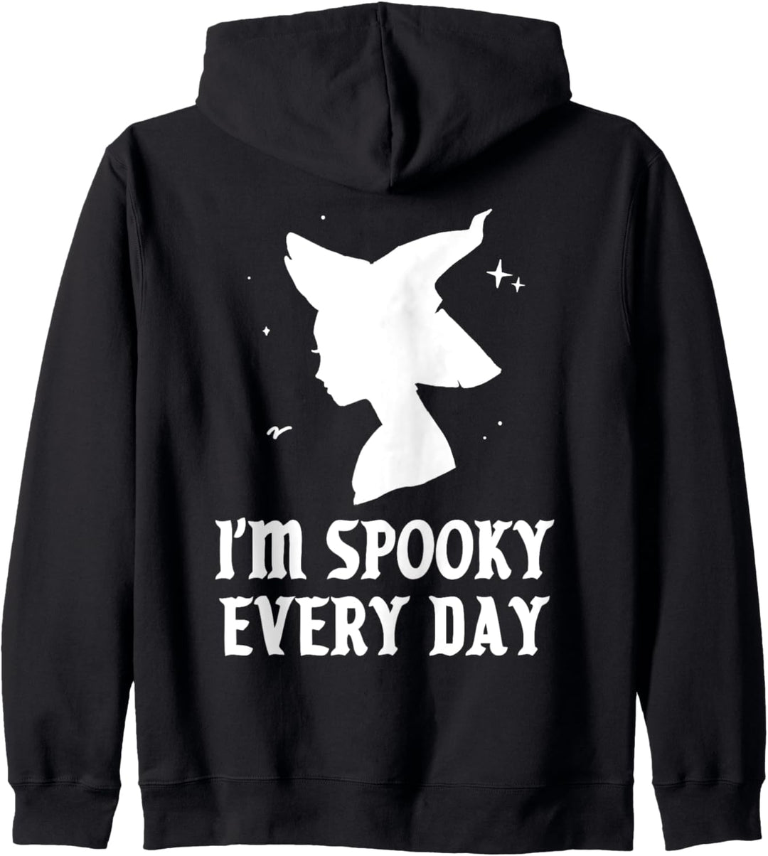 Ich bin jeden Tag gespenstisch Hexe Vibes Halloween Costume Kapuzenjacke