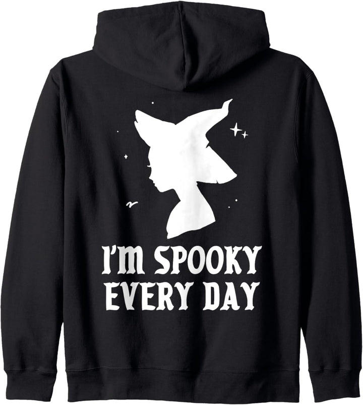 Ich bin jeden Tag gespenstisch Hexe Vibes Halloween Costume Kapuzenjacke