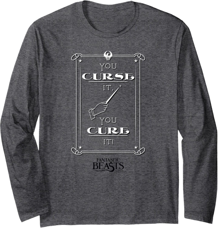 Fantastic Beasts and Where to Find Them Curse It Langarmshirt
