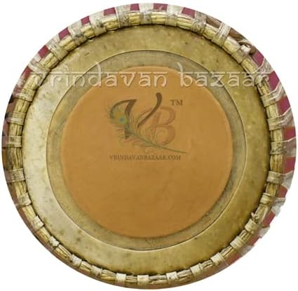Clay Mridangam Trommel - Rot | VRINDAVANBAZAAR.COM, Rot