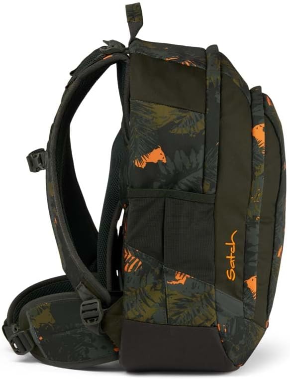 Satch Air Edition Schulrucksack Set 3tlg. inkl. Pencil Slider und Sporttasche Purple Laser, Purple L