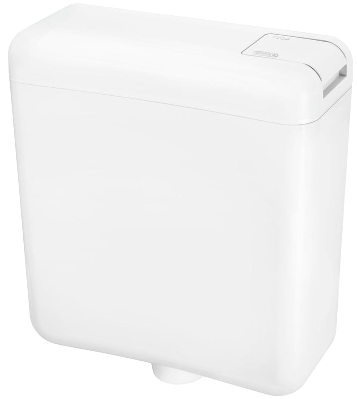 Cornat Spülkasten FARO, weiss / Start-/Stopp-Spülung / Toilettenspülung / Aufputzspülkasten / Toilet