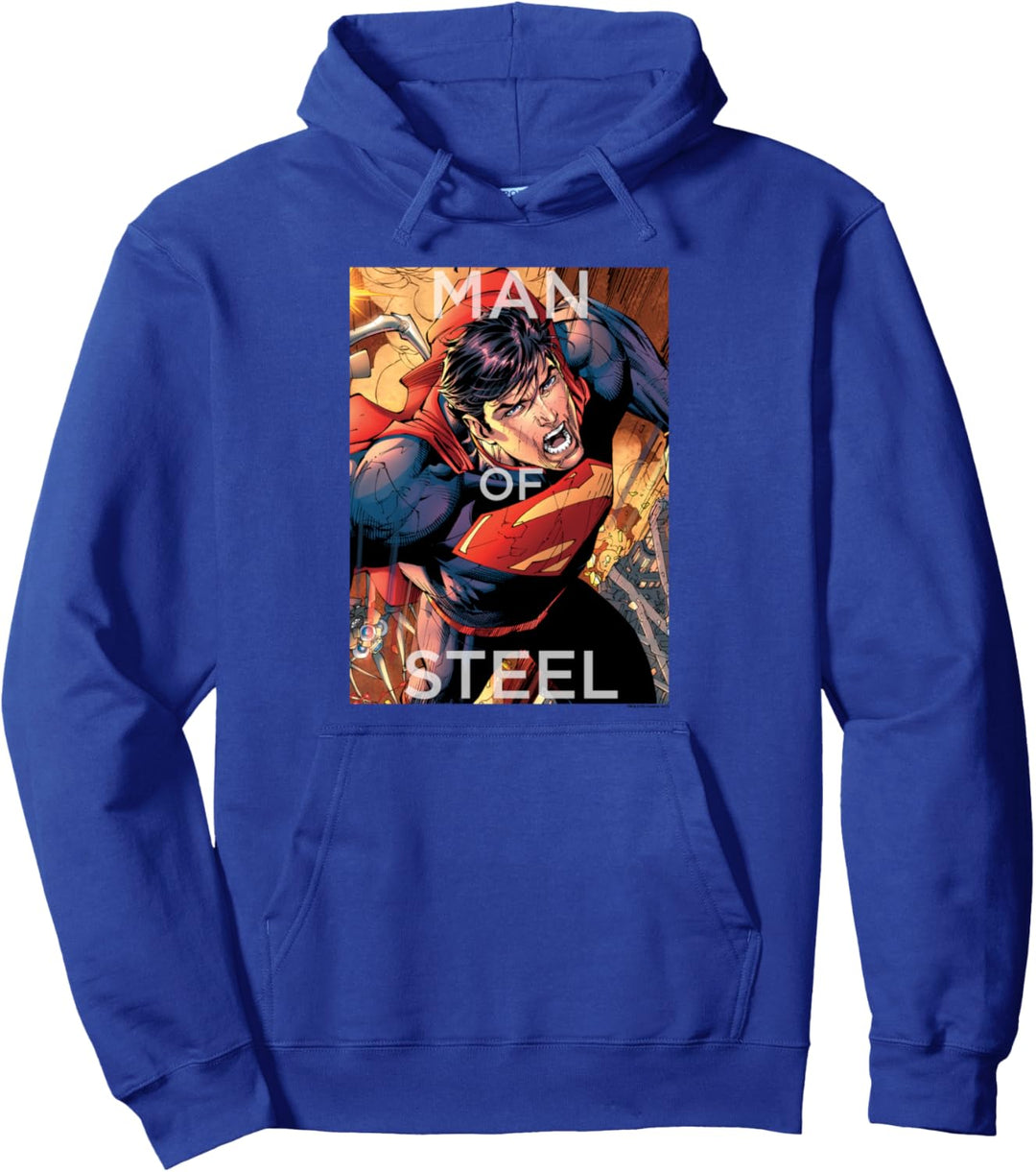 Superman Flight of Steel Pullover Hoodie