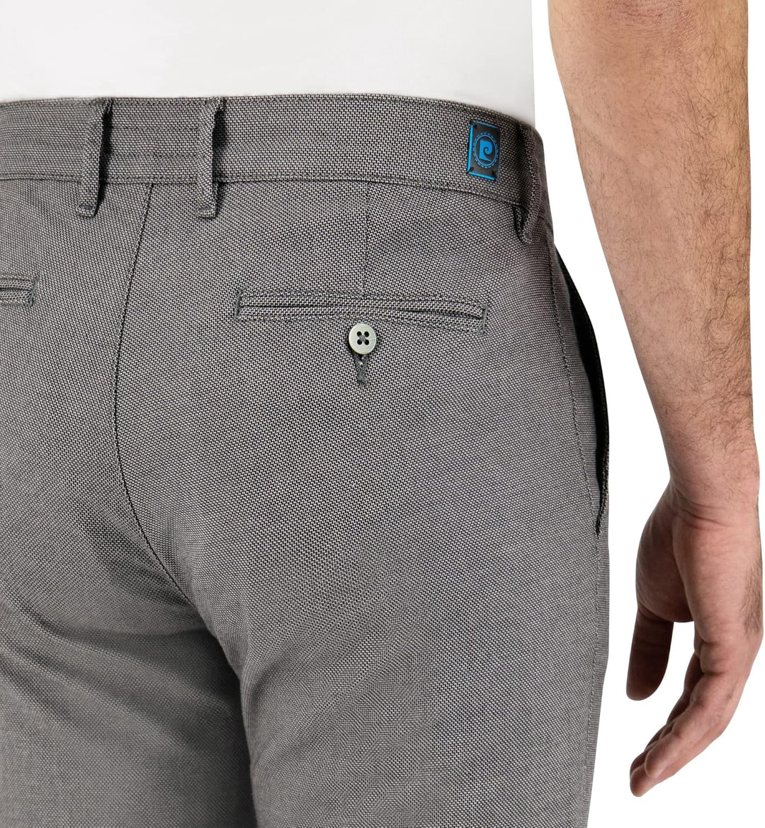 Pierre Cardin Herren Chino Futureflex Lyon | Männer Hose | Tapered Fit 30W / 32L Grau, 30W / 32L Gra
