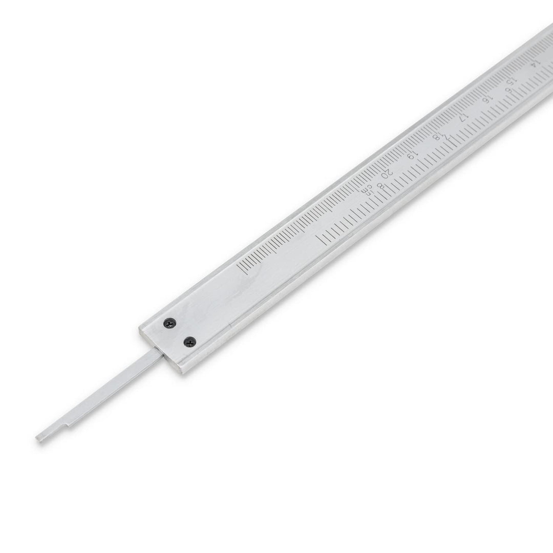 WIKISTORE TASCHEN MESSSCHIEBER NONIUS 200 MM mit 4 Funktionen, Ventesimal-Bremssattel mit 40-mm-Back