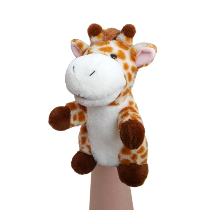 2024 Tierhandpuppen für Kinder,Kleinkind enthält Wolf,Tiger,Löwe,AFFE und bewegliche offene Münder,p