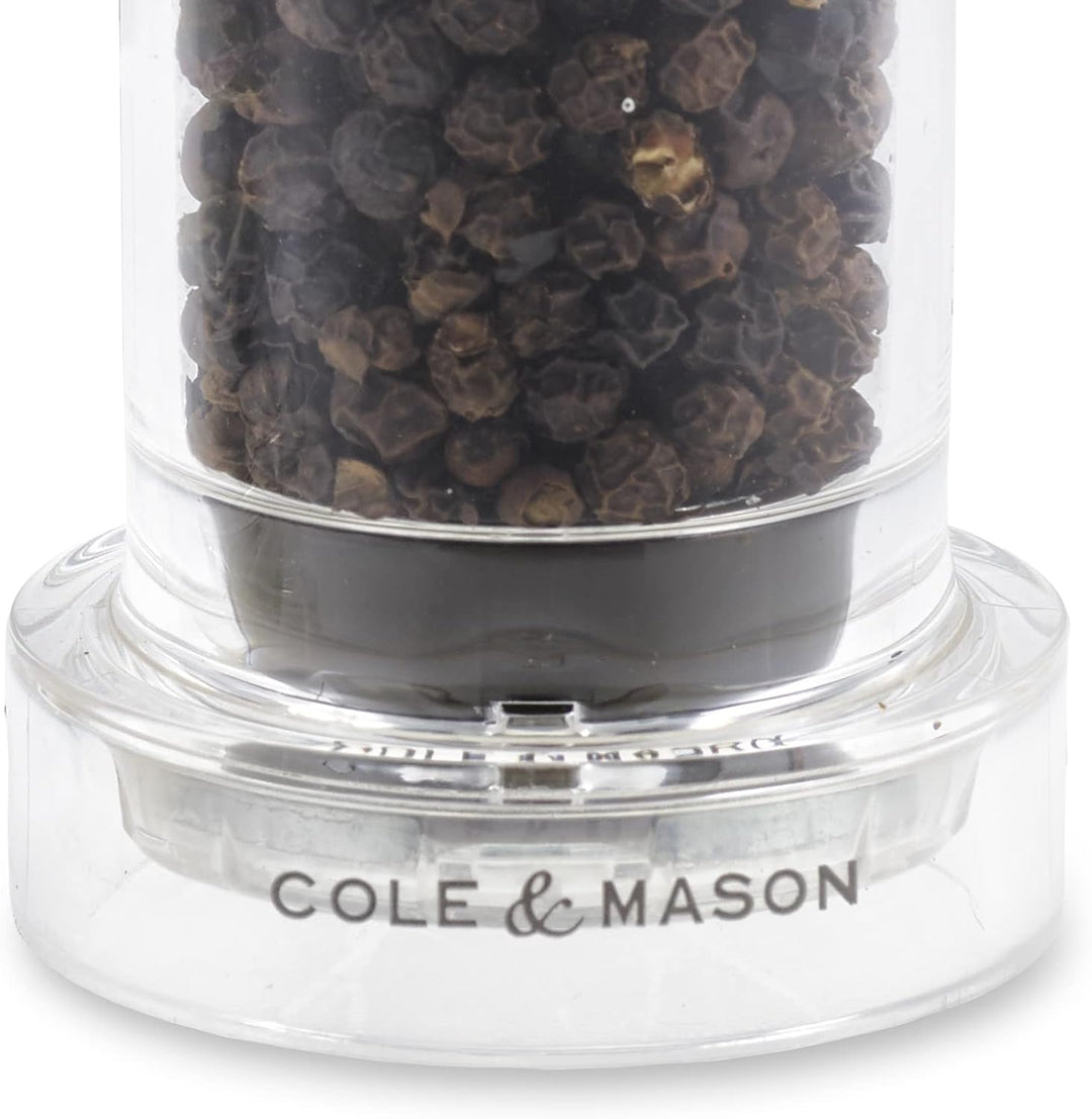 Cole & Mason H57501P 575 Pfeffermühle, Acryl, 105mm, Precision+, Enthält 1 x Pfeffermühle, Pfefferm&