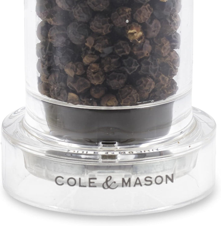 Cole & Mason H57501P 575 Pfeffermühle, Acryl, 105mm, Precision+, Enthält 1 x Pfeffermühle, Pfefferm&