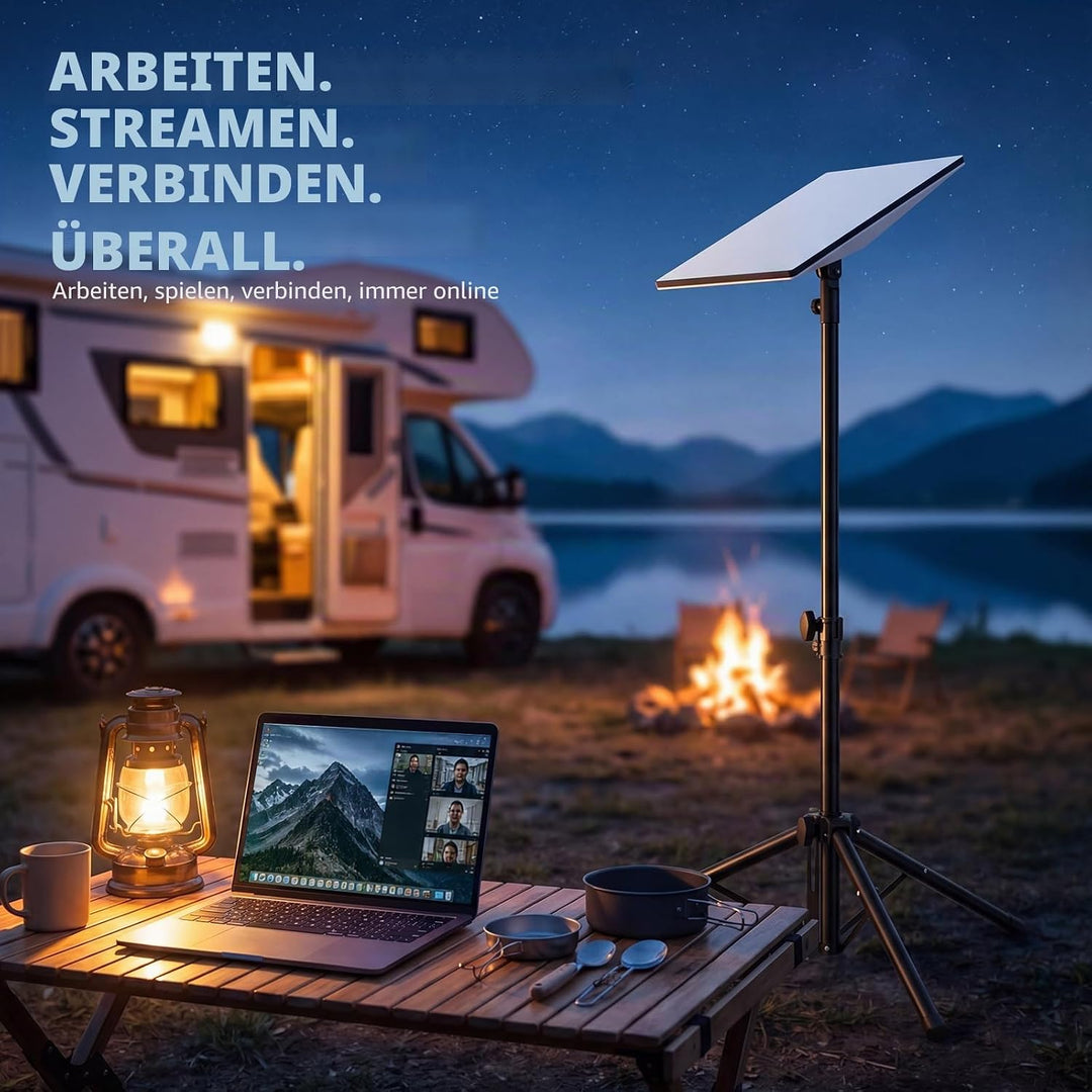 Upgraded Starlink Stativ Halterung für Gen 3/Standard 4X/4,Superstabilität Starlink Gen 3 Stativ Stä