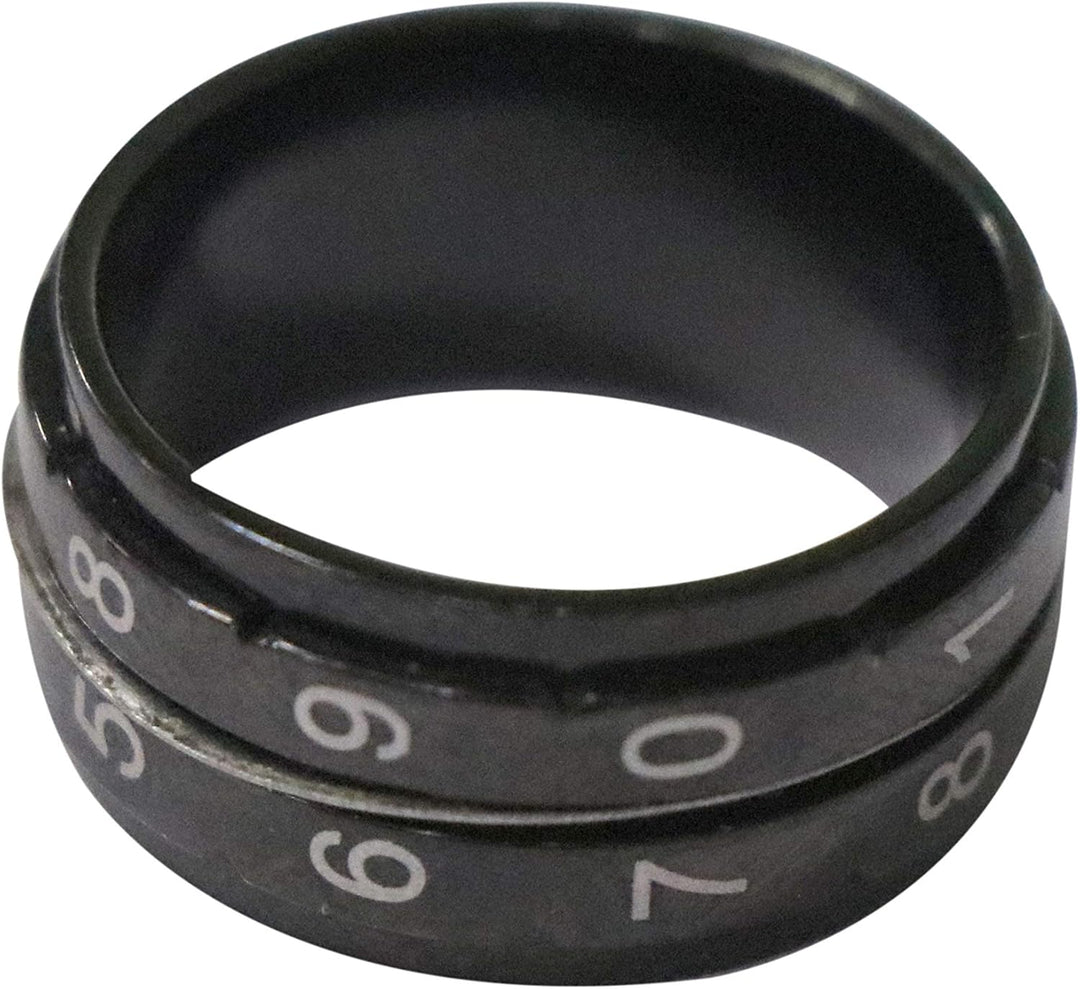 KnitPro KP10869 Counter: Rings Size 11 Black 11, Black 11