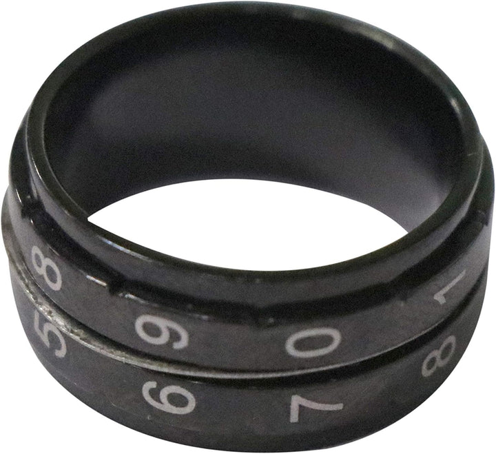 KnitPro KP10869 Counter: Rings Size 11 Black 11, Black 11
