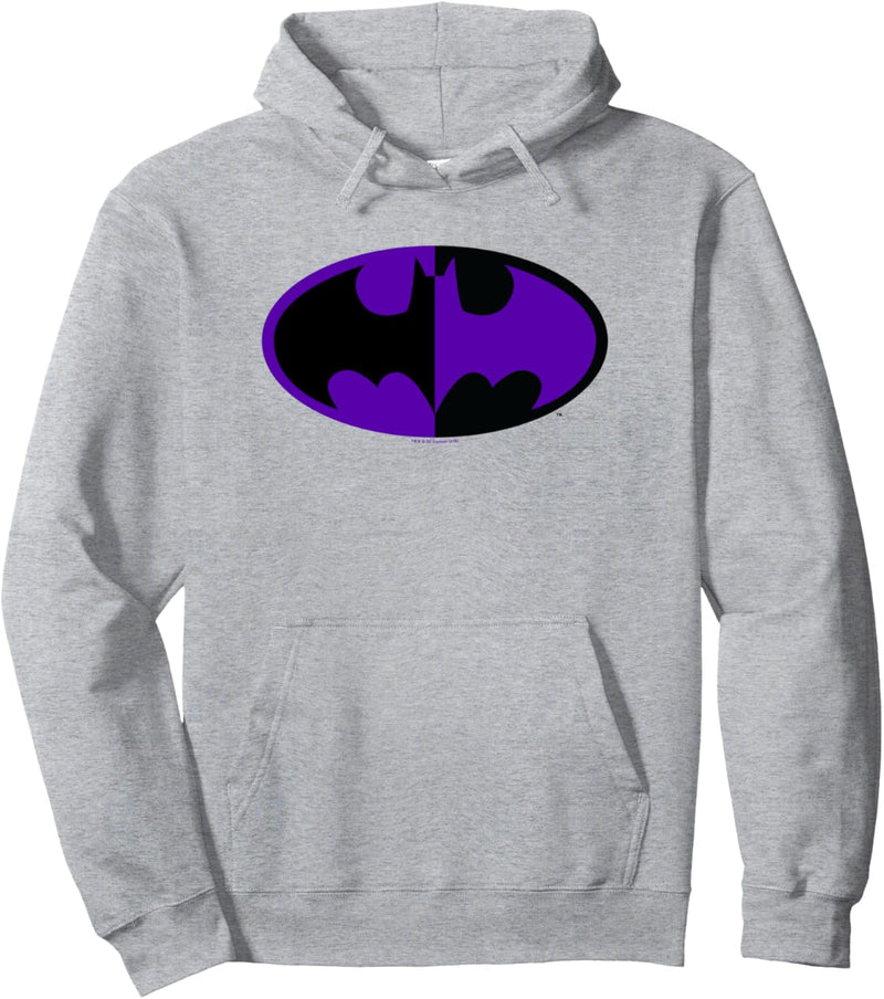 Batman Split Bat Logo Pullover Hoodie