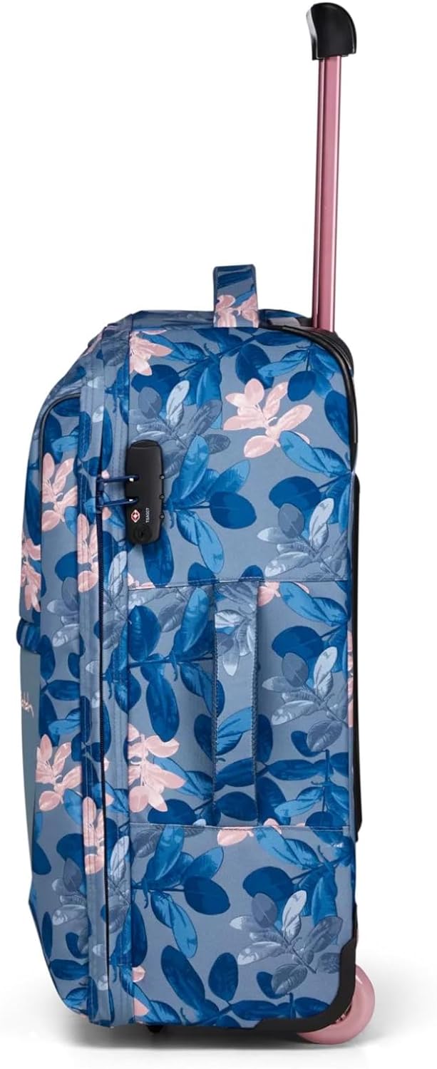 satch flow S Trolley Koffer Handgepäck 35 l 54x32x23 cm oder Koffer gross 55 l 65x37x29 cm, inkl. Wä